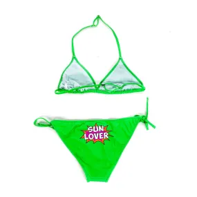 Bikini Green Teen Girl