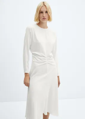 Dress crinkle detail