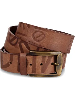 Light Brown Genuine Leather Belt for Jeans
