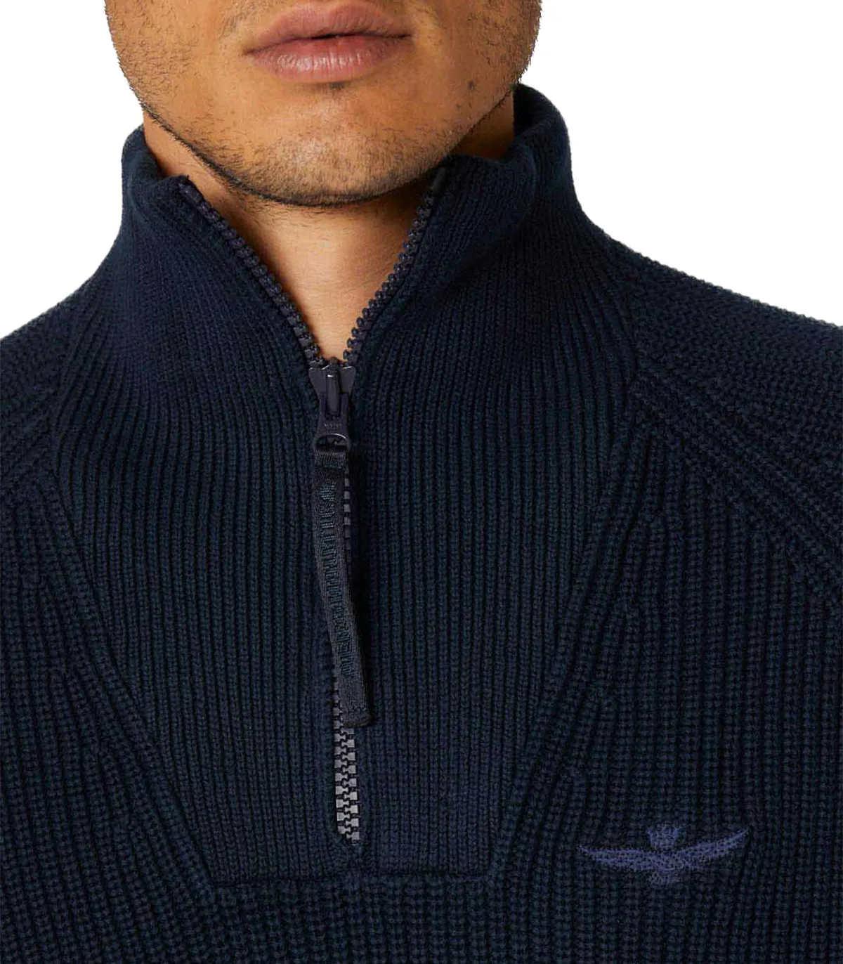 Maglione mezza zip Uomo Aeronautica Militare