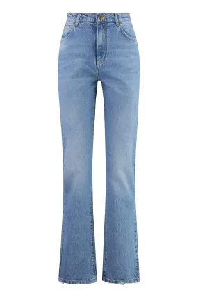 Pinko Roxanne 5-Pocket Straight Leg Jeans