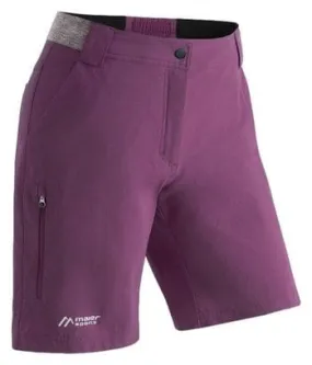 Purple Women's Regular Norit Trekking Shorts by Maier Sport