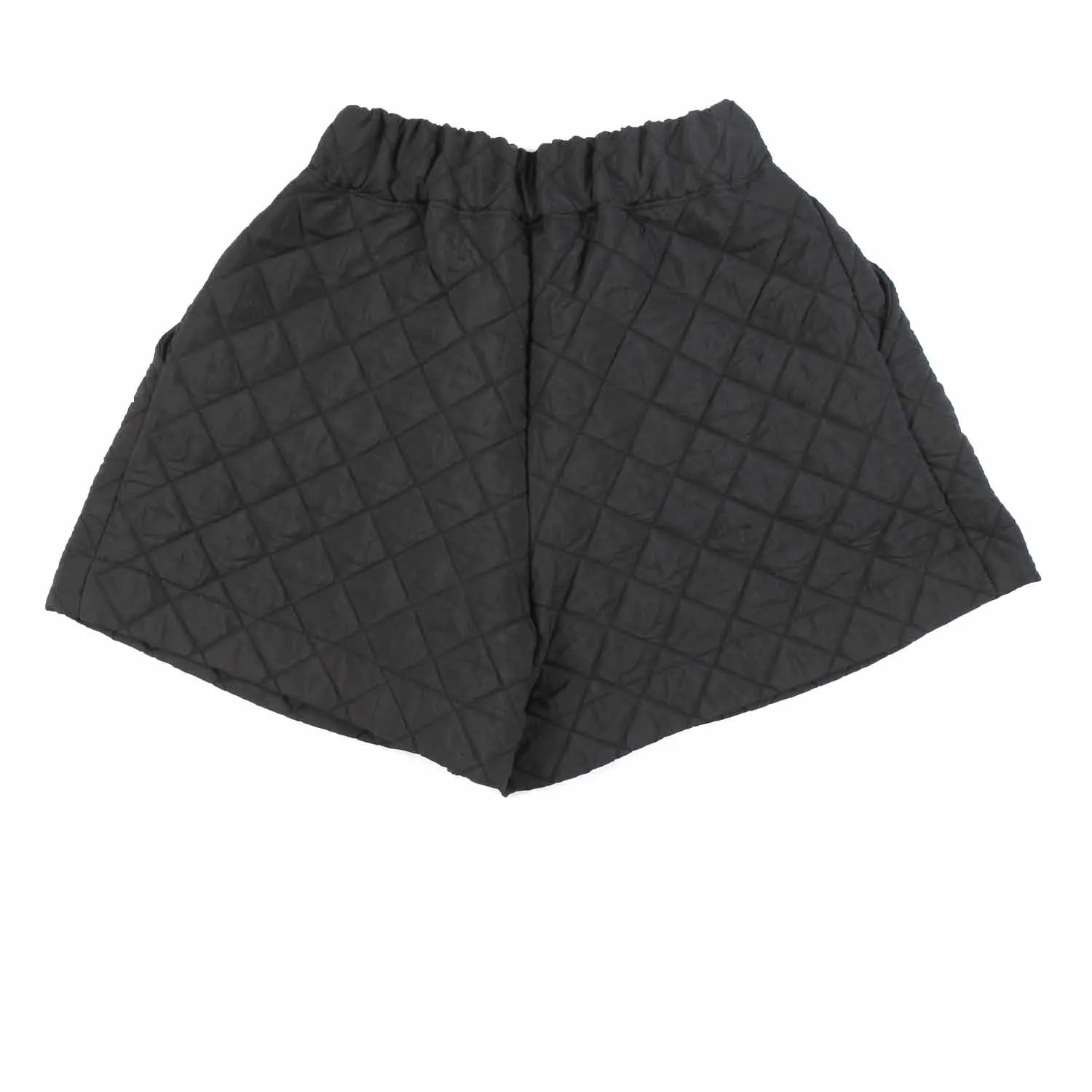 Shorts Gris Neri Bambina E Ragazza