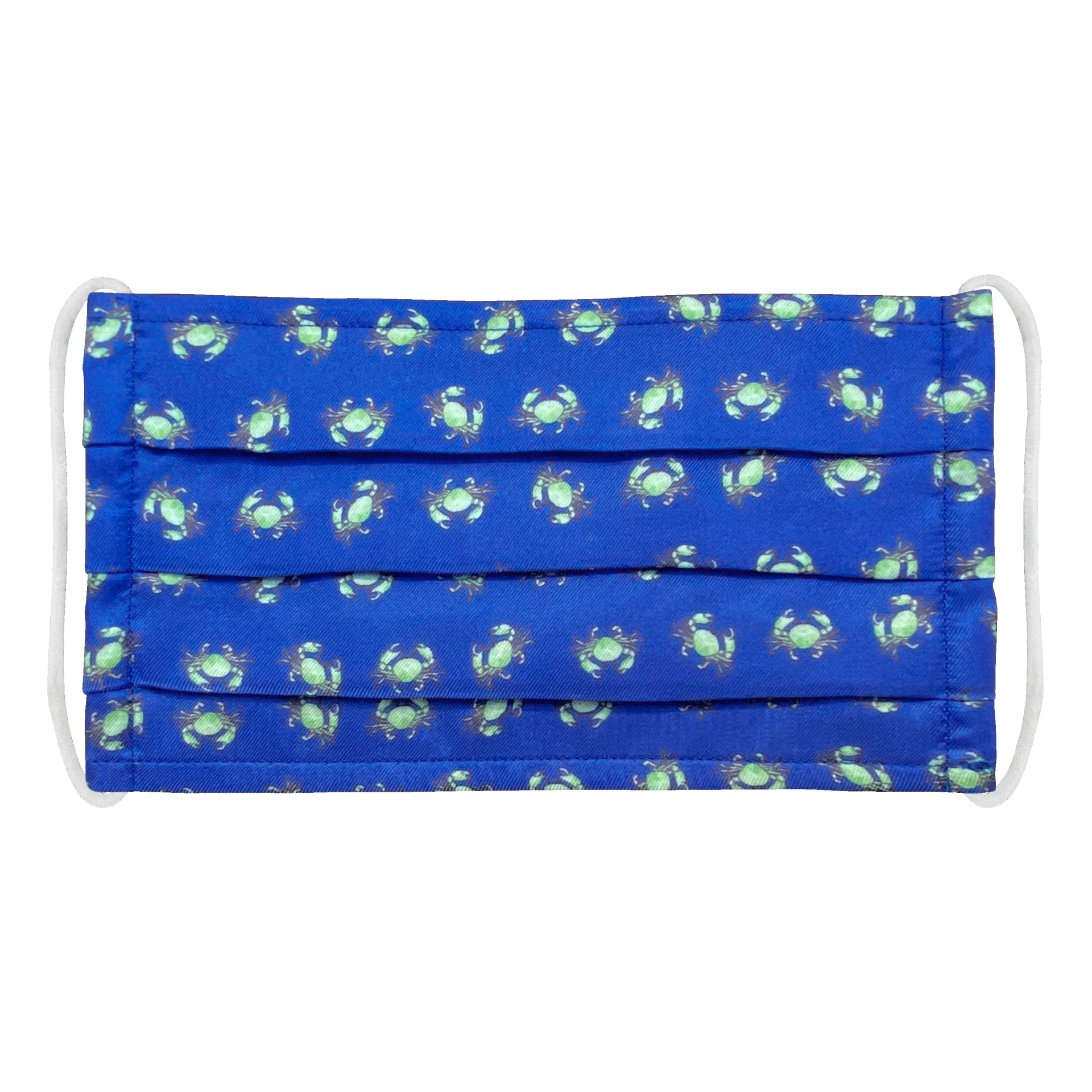 StyleMask Mascherina facciale filtrante blu fantasia granchi